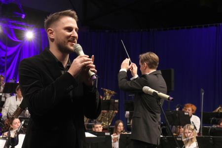 STOLETJE NAVDIHA 50. božično novoletni koncert Godbe Cerknica 58 Foto Ljubo Vukelič